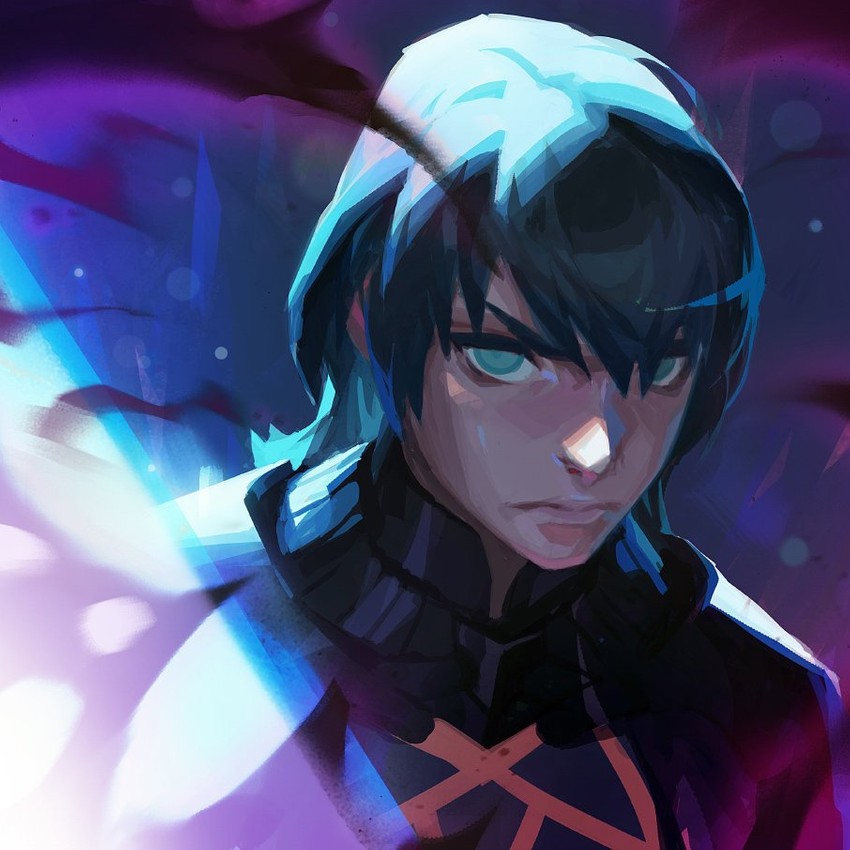 male byleth (fire emblem and 1 more) drawn by toni_infante