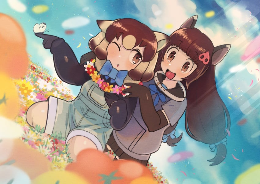 collared peccary and common wombat (kemono friends and 1 more) drawn by igarashi_(nogiheta)