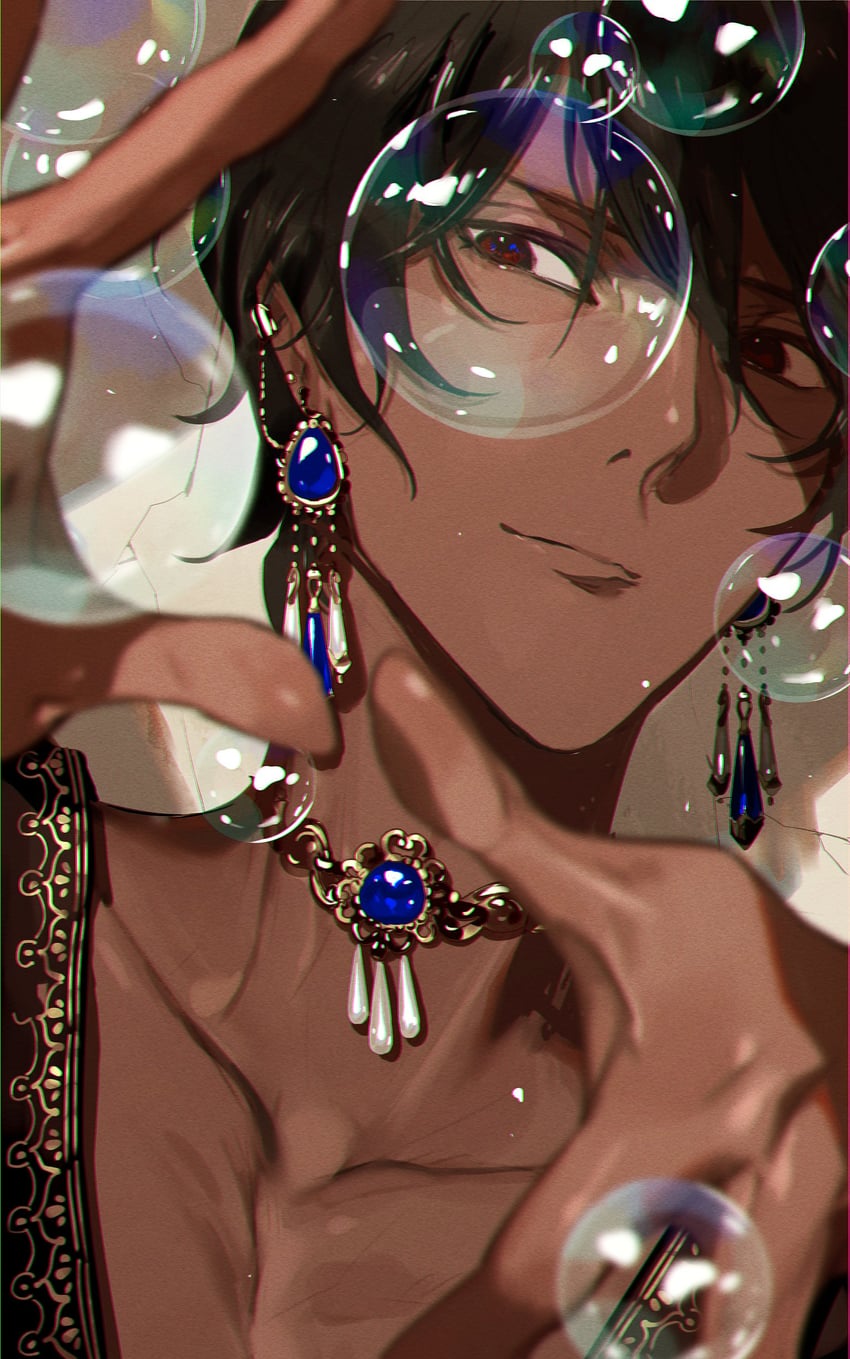 arjuna (fate and 1 more) drawn by semi_(p-poco)