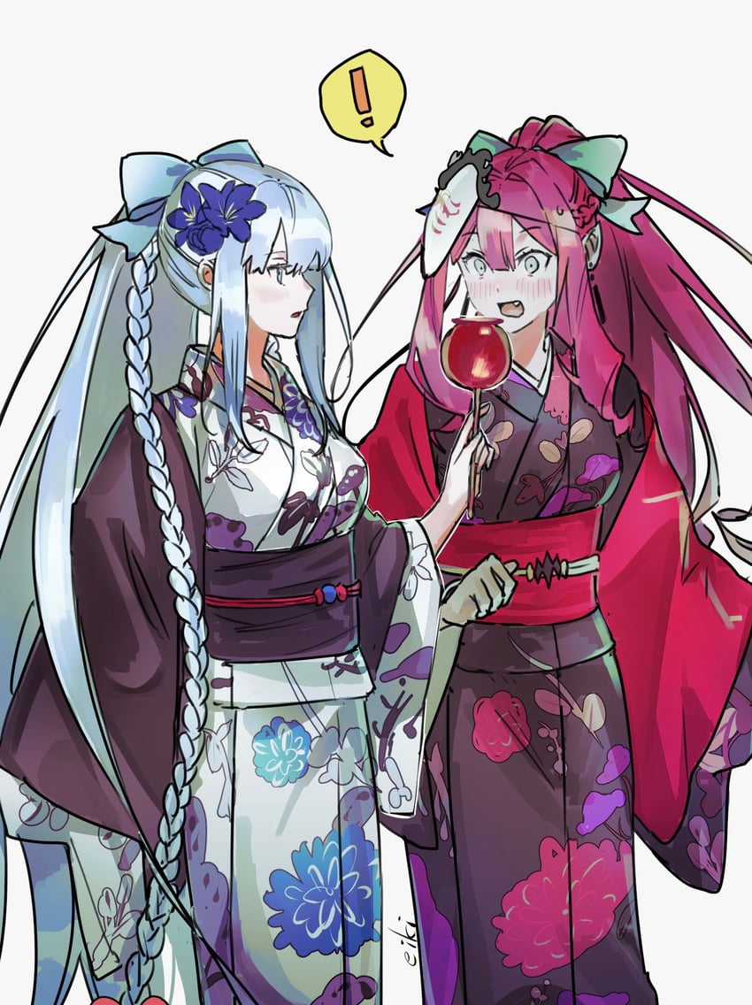 baobhan sith, morgan le fay, and cernunnos (fate and 1 more) drawn by eiki_(eikityou_55)
