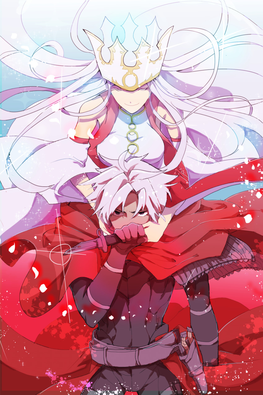 emiya kiritsugu and irisviel von einzbern (fate and 1 more) drawn by sorad_0410