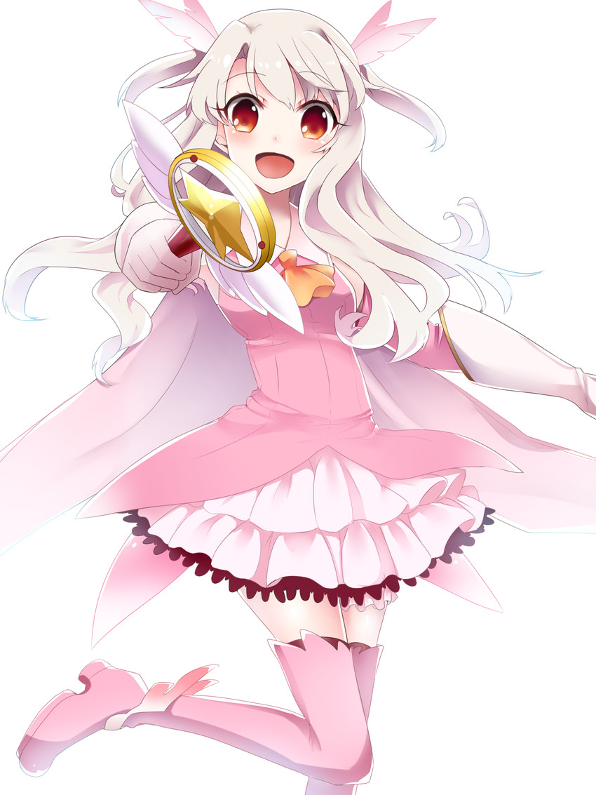 illyasviel von einzbern, prisma illya, and magical ruby (fate and 1 more) drawn by guricoogen