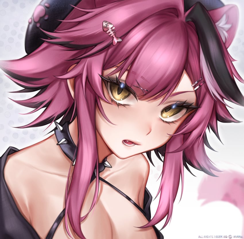 raora panthera (hololive and 1 more) drawn by viviria