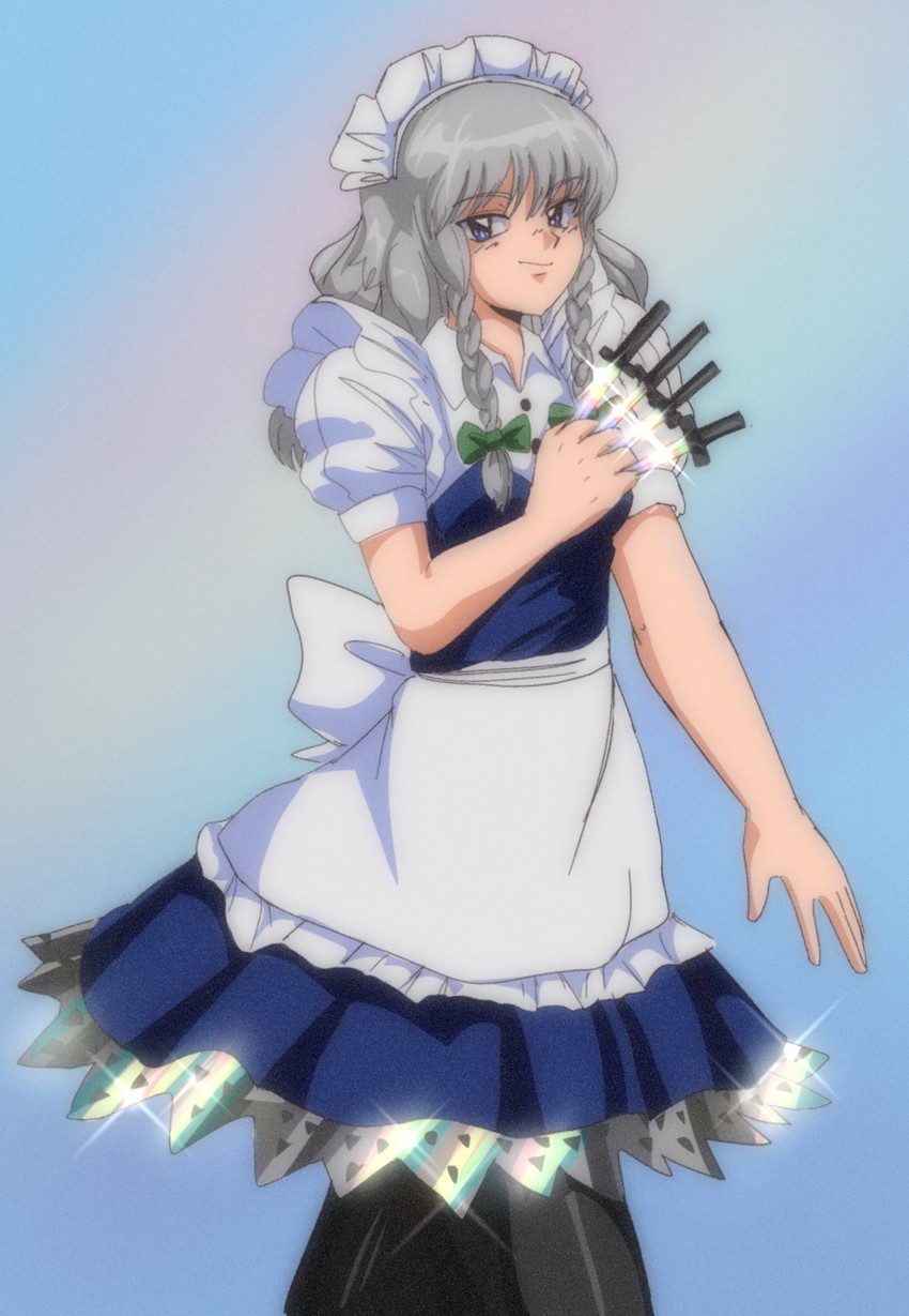 izayoi sakuya (touhou and 1 more) drawn by step_arts
