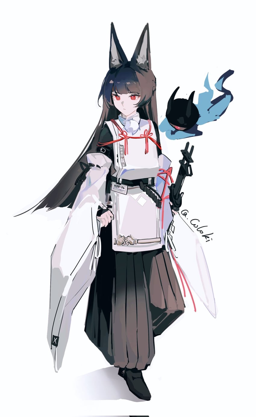 hoshimi miyabi and tailless (zenless zone zero) drawn by coloki