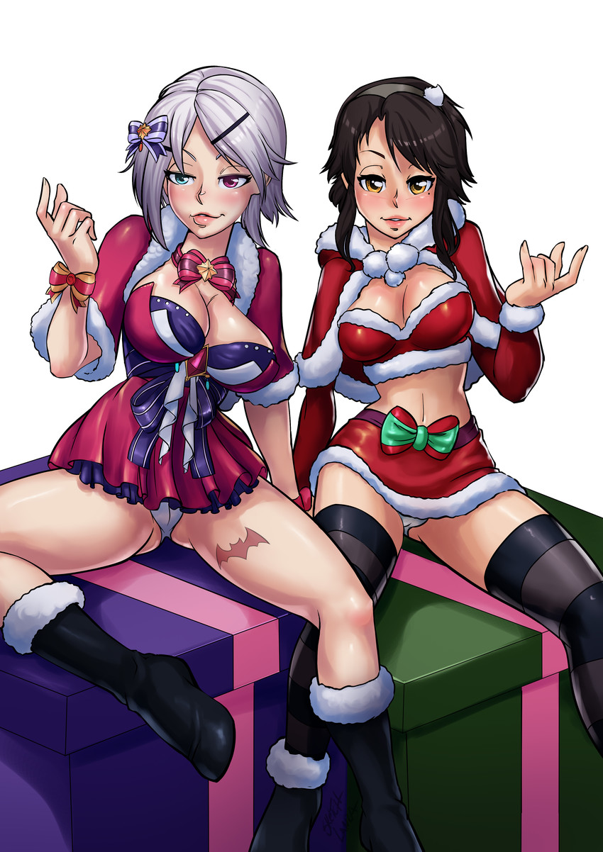 iri flina and sita vilosa (sword girls) drawn by sketch_lanza