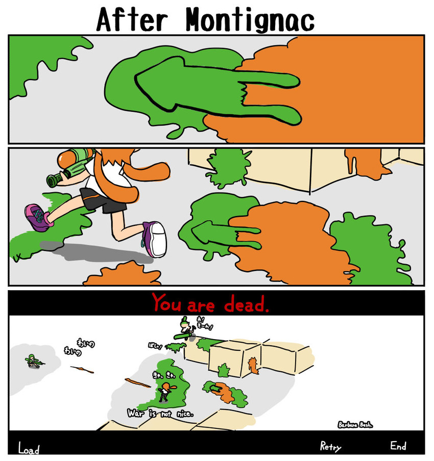splatoon and 3 more drawn by positronika