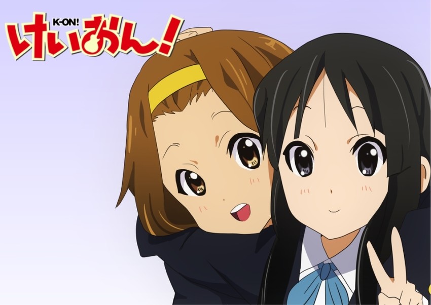 akiyama mio and tainaka ritsu (k-on!) drawn by amano_kouki