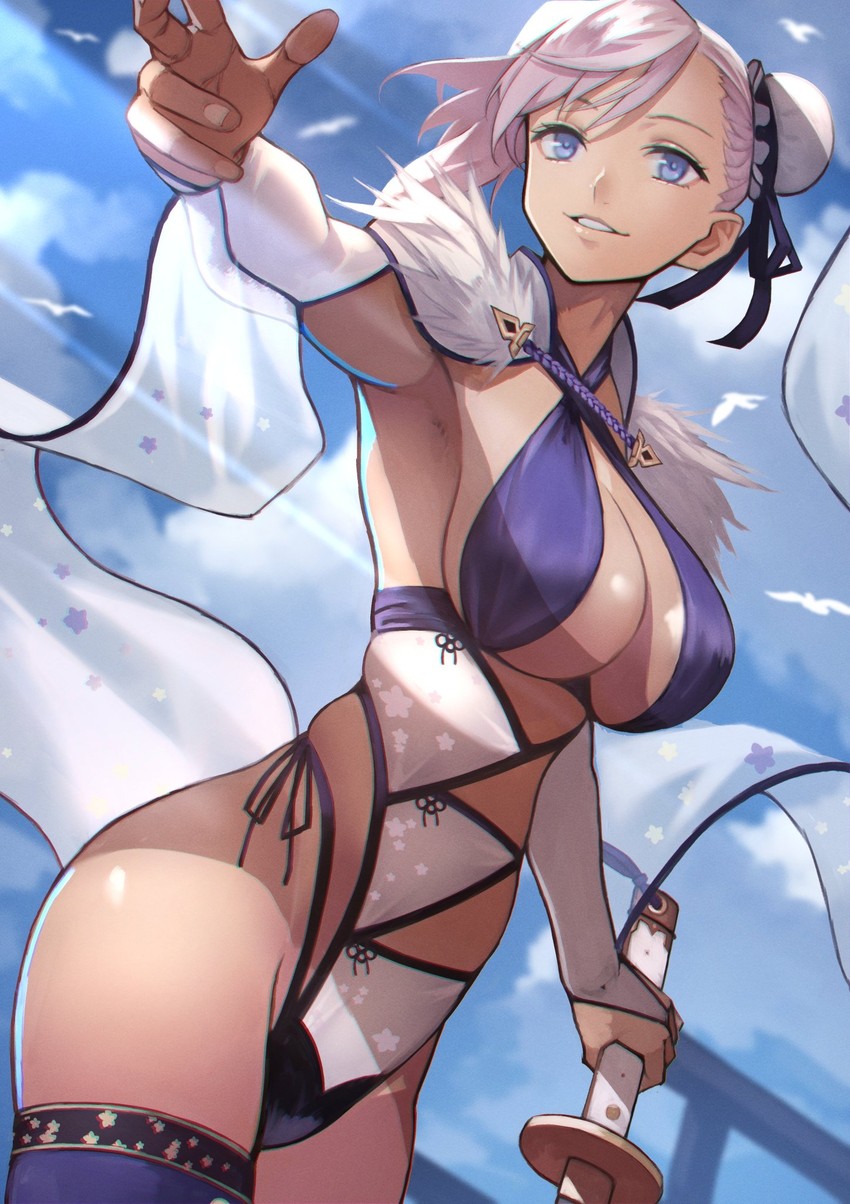 miyamoto musashi (fate and 1 more) drawn by yoshio_(55level)