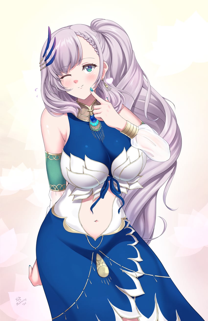 pavolia reine (hololive and 1 more) drawn by yomitrooper