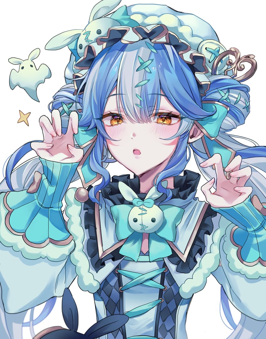 twisty amanozako (nijisanji and 1 more) drawn by gumi_070