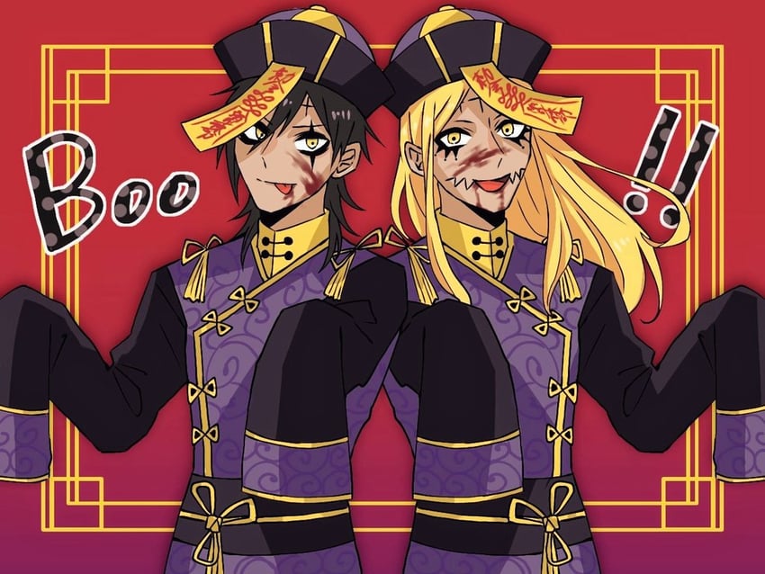 devit and jasdero (d.gray-man) drawn by raia_(pomq_1357)