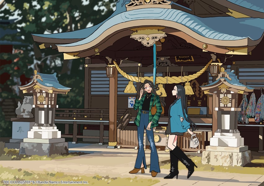 hiiragi shino and takahashi reiko (idolmaster and 1 more) drawn by imid