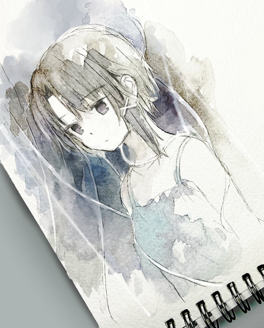 iwakura lain (serial experiments lain) drawn by mizuki_toko