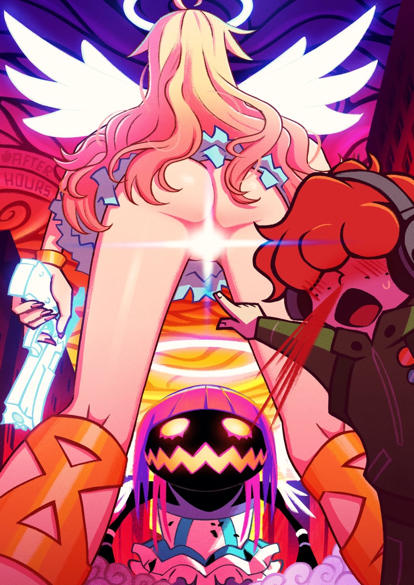 stocking, panty, and brief (panty & stocking with garterbelt) drawn by souredapple