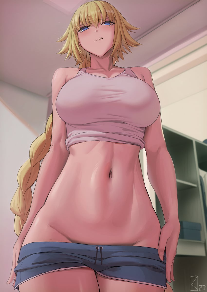 jeanne d'arc (fate and 1 more) drawn by kakeku