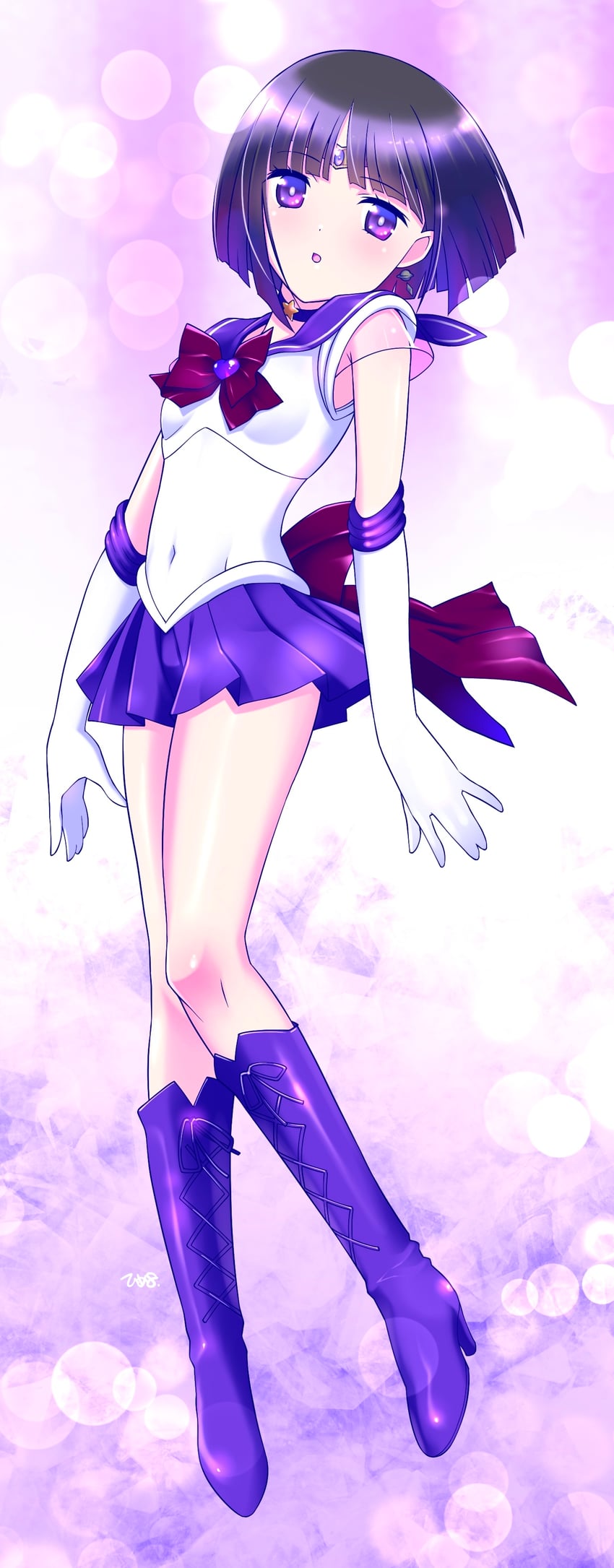 tomoe hotaru, sailor saturn, and super sailor saturn (bishoujo senshi sailor moon) drawn by himehachi_(hime8manga)