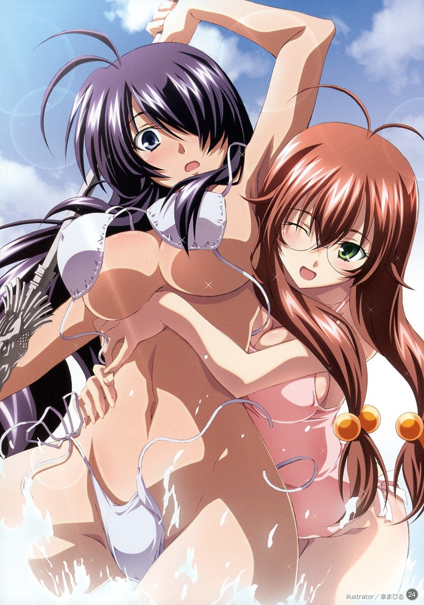 kan'u unchou and ryuubi gentoku (ikkitousen and 1 more) drawn by izumi_mahiru