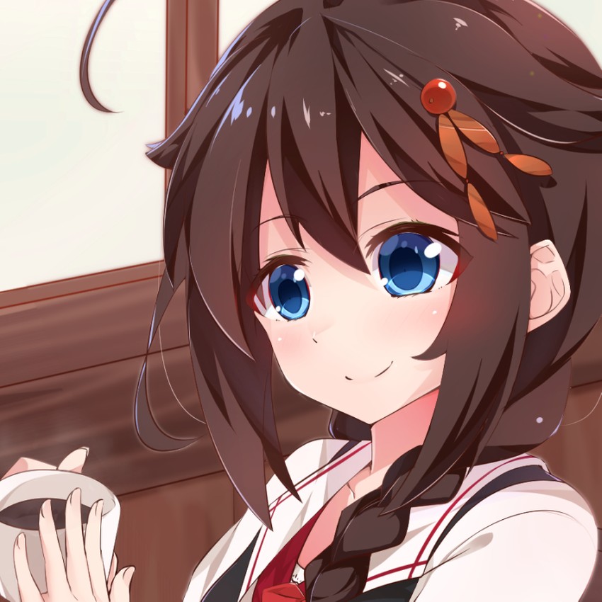 shigure and shigure kai ni (kantai collection) drawn by yoriha_yashiro