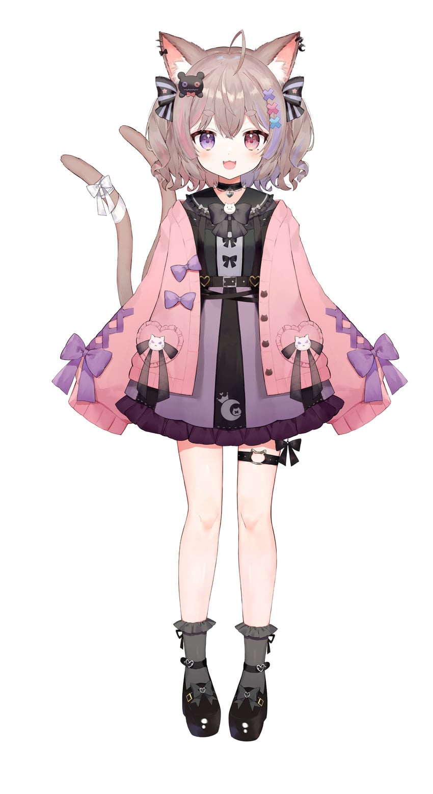 nekomiya ayume (indie virtual youtuber) drawn by toufu_mentaru_zabuton