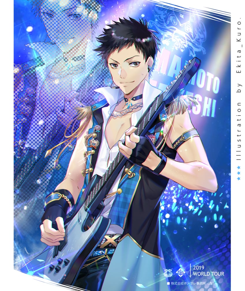 yamamoto takeshi (katekyo hitman reborn!) drawn by ekita_kuro