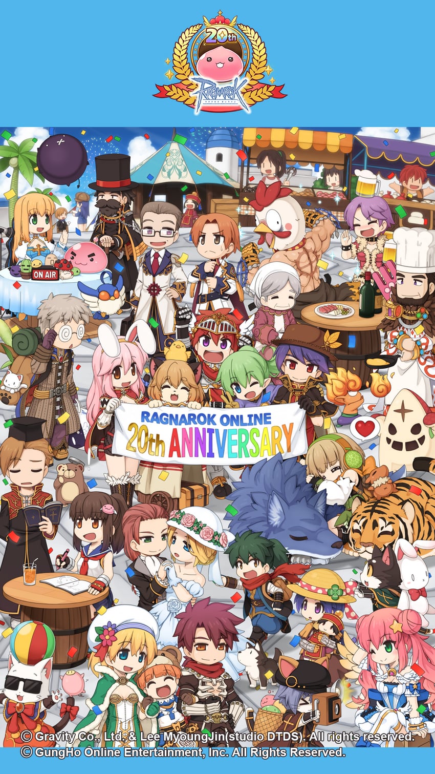 arch bishop, high priest, priest, poring, high wizard, and 36 more (ragnarok online) drawn by yuichirou
