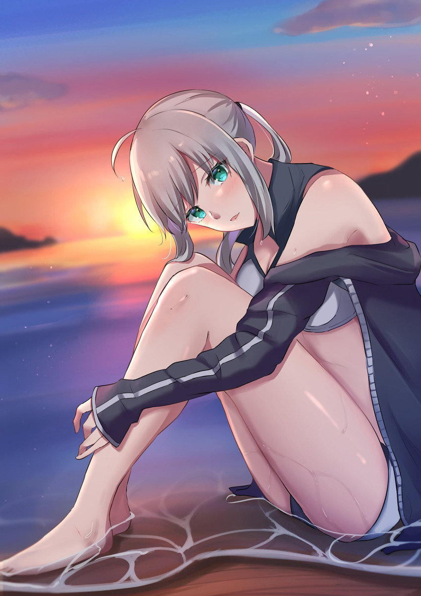 artoria pendragon and gray (fate and 1 more) drawn by sii_artatm