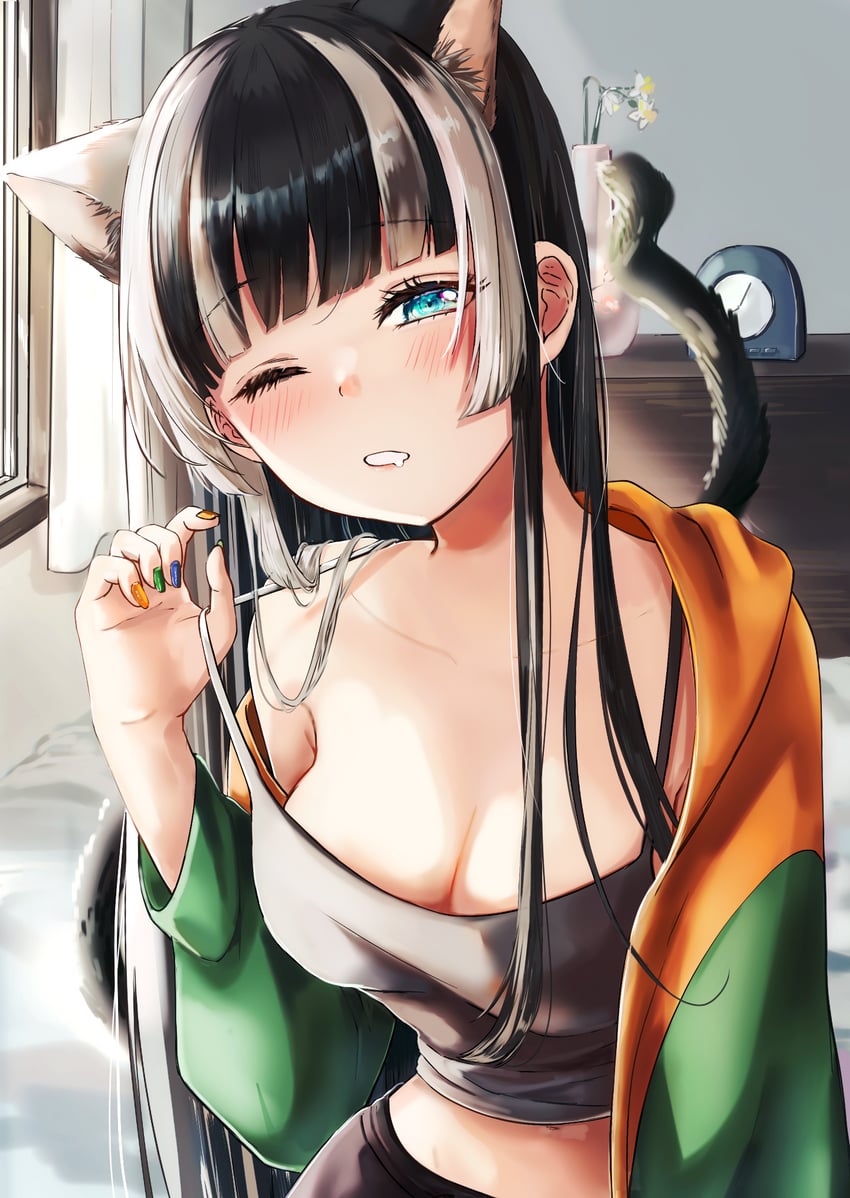 juufuutei raden (hololive and 1 more) drawn by hinata_habi_ss