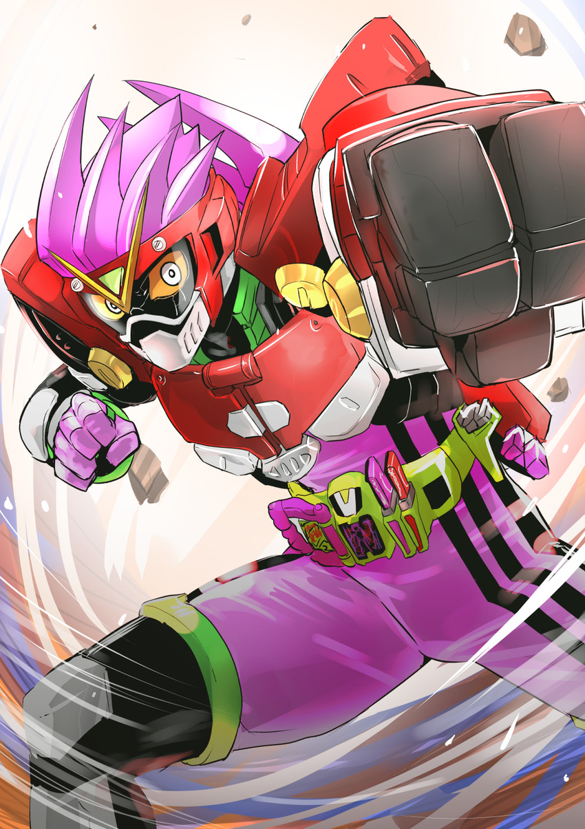 kamen rider ex-aid and kamen rider ex-aid robot action gamer level 3 (kamen rider and 1 more) drawn by clash_kuro_neko