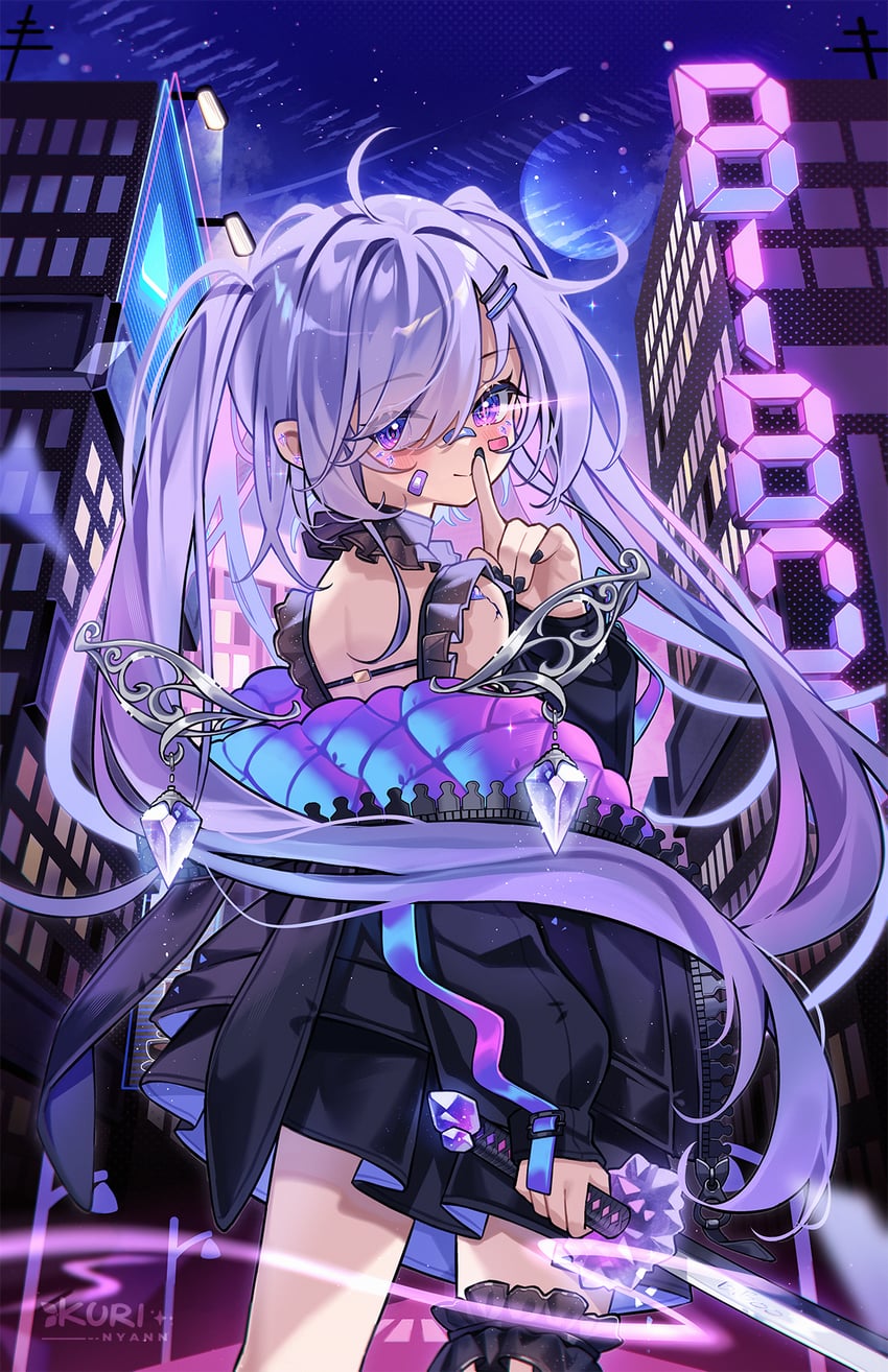 koseki bijou (hololive and 1 more) drawn by kuri_(animejpholic)