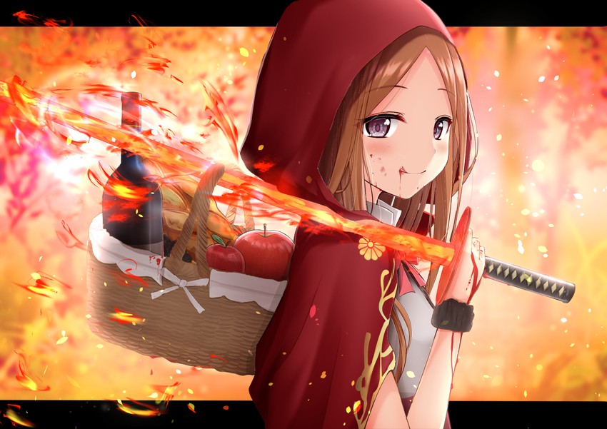 chacha (fate and 2 more) drawn by monaka_curl