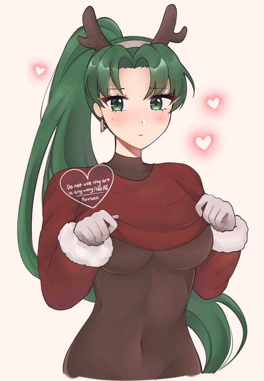 lyn (fire emblem and 1 more) drawn by luci_(purrlucii)