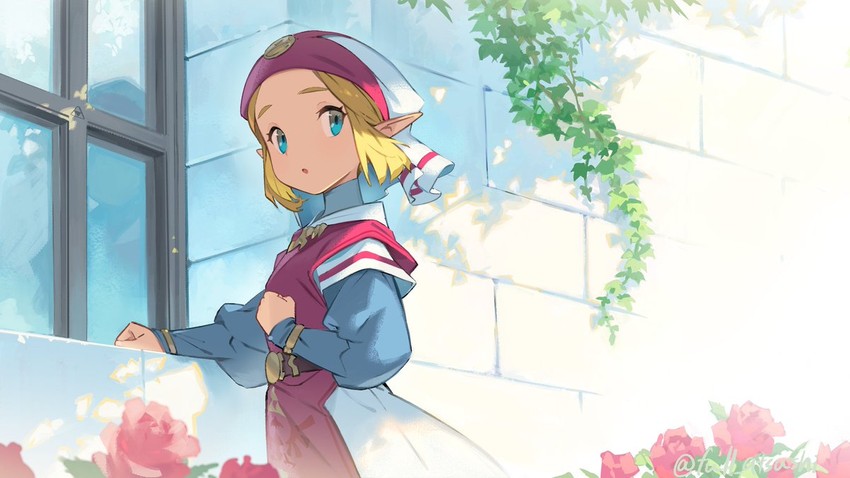 princess zelda and young zelda (the legend of zelda and 1 more) drawn by blanco026