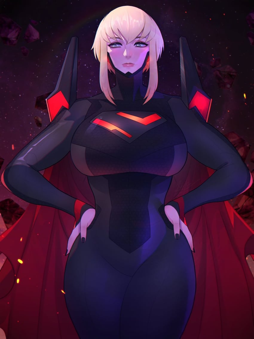 supergirl (dc comics and 2 more) drawn by xuuikie_ashe