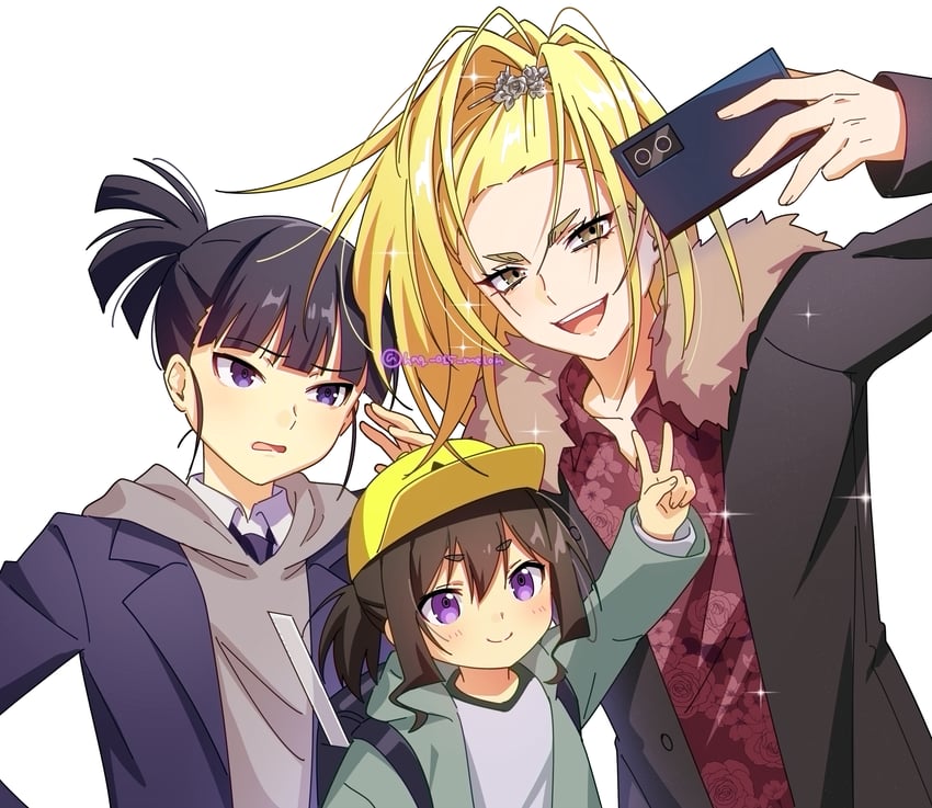 houjou tokiyuki, kitabatake akiie, and shiba ienaga (nige jouzu no wakagimi) drawn by hag_(hag_015)