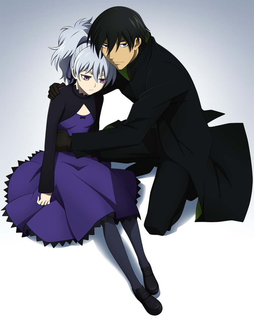 yin and hei (darker than black) drawn by kura_kyoo