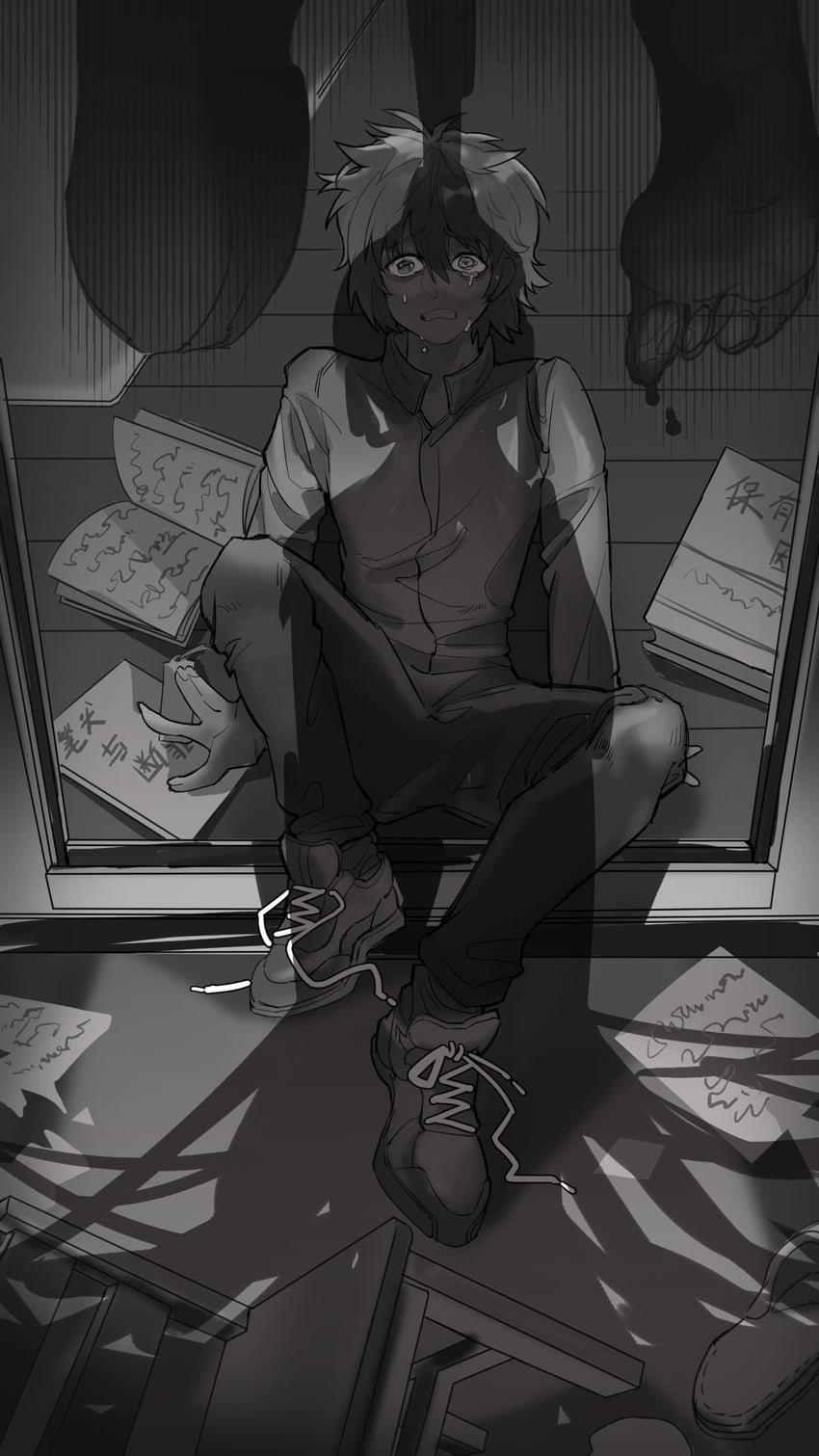 harada minoru and harada kazaru (saibou shinkyoku) drawn by niaomumaguijun