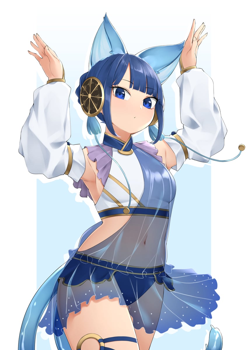 ni-ni the mirror mikanko (yu-gi-oh!) drawn by meshida_(lux-far-accelerator)