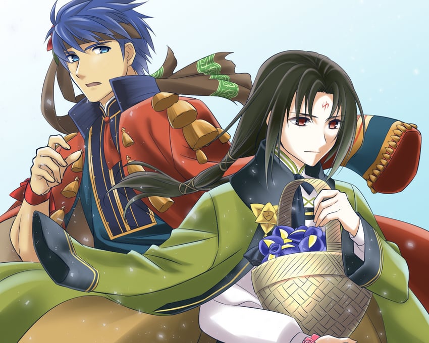 ike and soren (fire emblem and 2 more) drawn by kakiko210