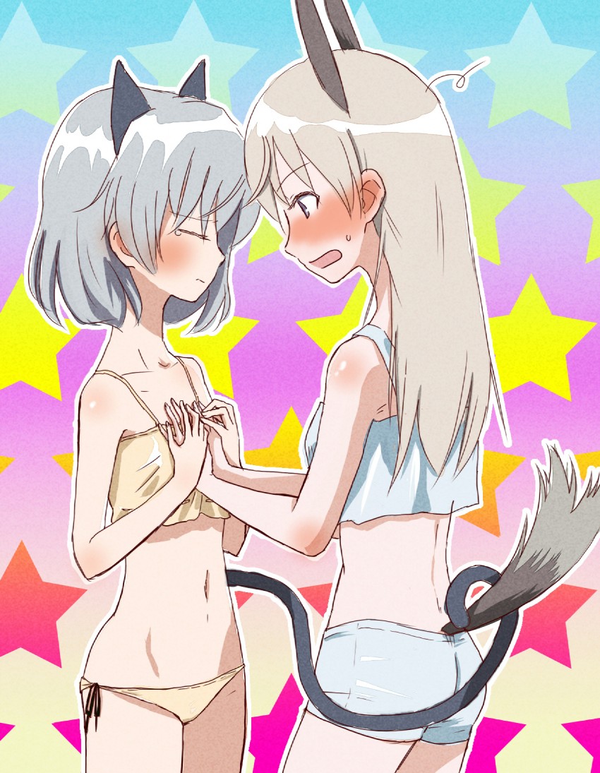 sanya v. litvyak and eila ilmatar juutilainen (world witches series and 1 more) drawn by 100hum