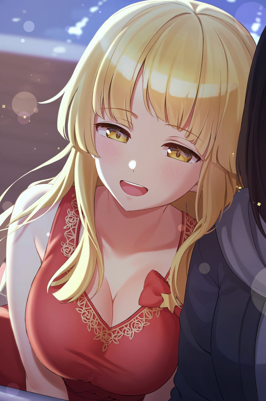 tsurumaki kokoro and okusawa misaki (bang dream!) drawn by hukahito