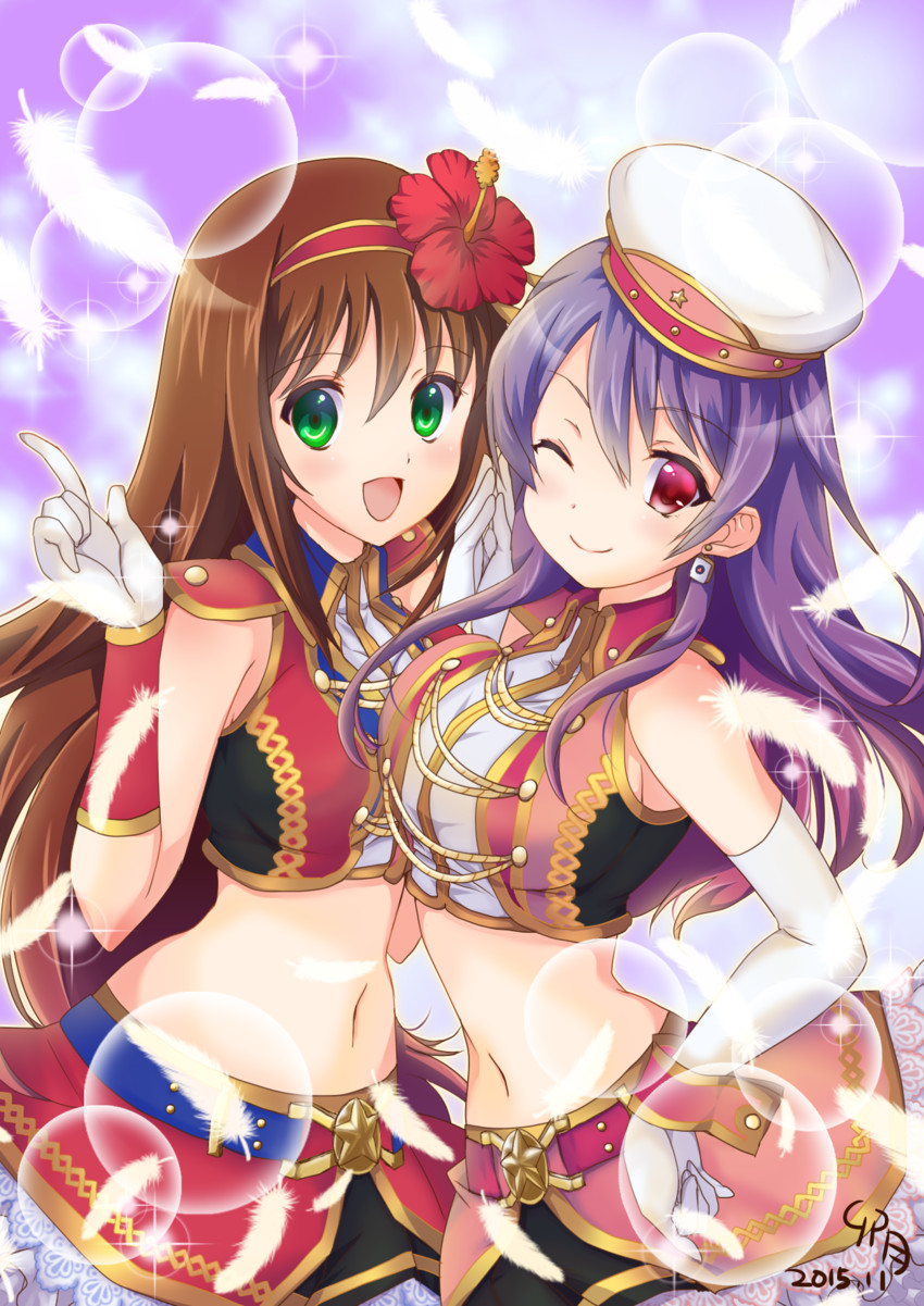 mahjong monogatari and 1 more drawn by to_toko_ba_na