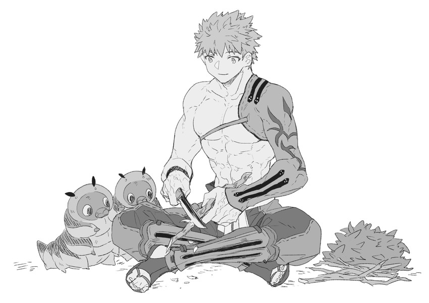 emiya shirou and senji muramasa (fate and 1 more) drawn by matsuno_(mat8k)