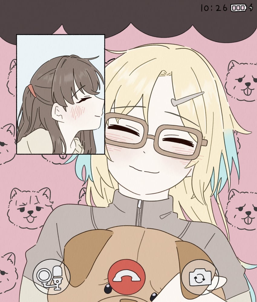 fujishima megumi and osawa rurino (love live! and 1 more) drawn by zueka27