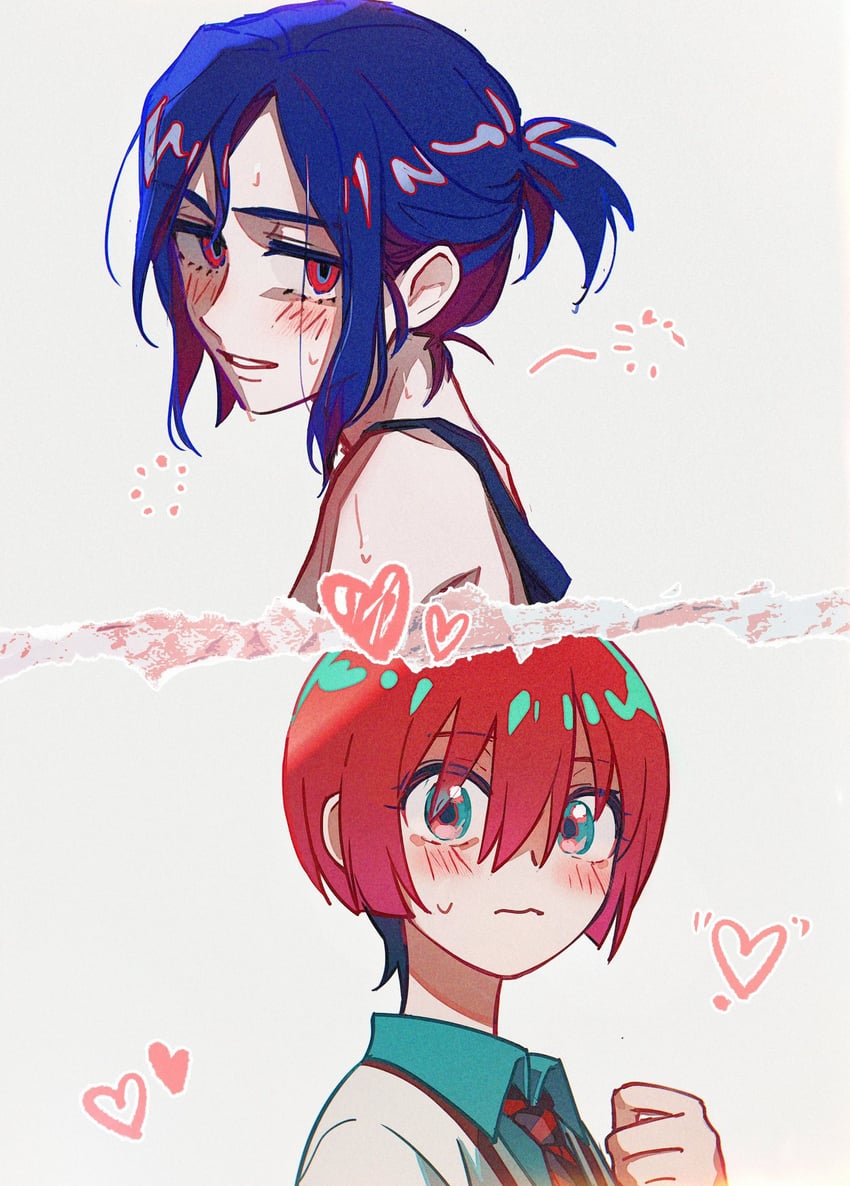 amate yuzuriha and shuji ito (gundam and 1 more) drawn by sonnambulo777