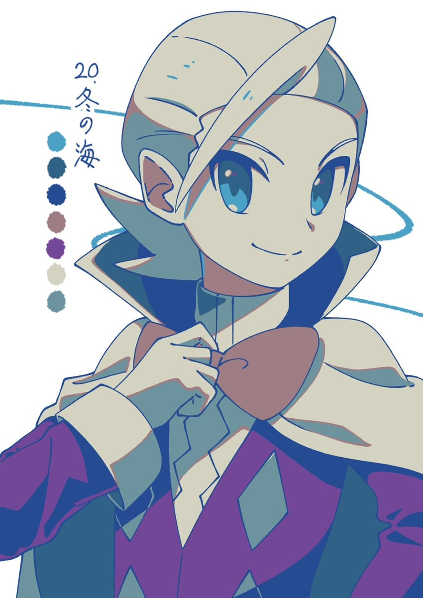 eusine (pokemon and 1 more) drawn by omochi_(omotimotittona3)