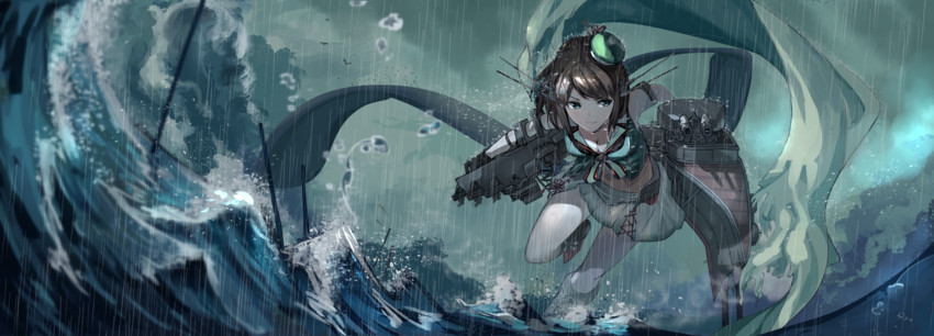 maya and maya kai ni (kantai collection) drawn by fujita_(condor)