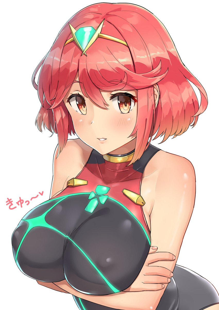 pyra (xenoblade chronicles and 1 more) drawn by osananajimi_neko