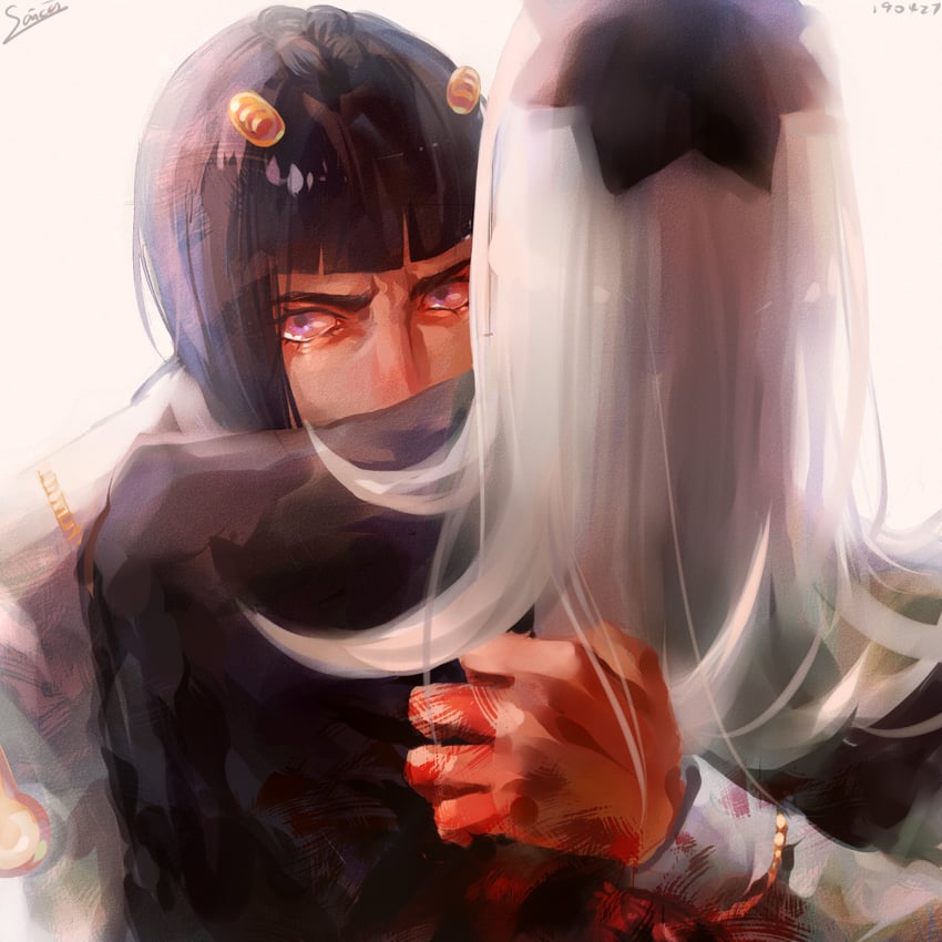 bruno bucciarati and leone abbacchio (jojo no kimyou na bouken and 1 more) drawn by saicci
