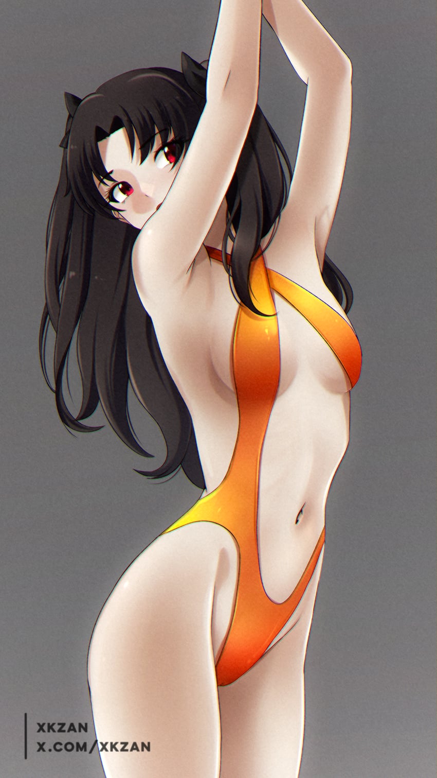 ishtar (fate and 1 more) drawn by xkzan